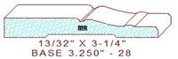 Baseboard 3-1/4" - 28 Baseboard 3-1/4" - 28