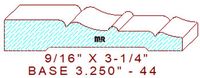 Baseboard 3-1/4" - 44 Baseboard 3-1/4" - 44