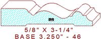 Baseboard 3-1/4" - 46