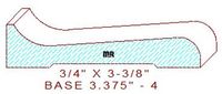 Baseboard 3-3/8" - 4 Baseboard 3-3/8" - 4