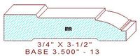 Baseboard 3-1/2" - 13 