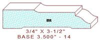 Baseboard 3-1/2" - 14 