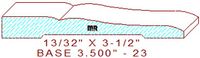 Baseboard 3-1/2" - 23