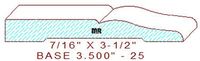 Baseboard 3-1/2" - 25 Baseboard 3-1/2" - 25