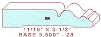 Baseboard 3-1/2" - 28