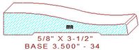 Baseboard 3-1/2" - 34