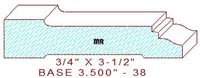 Baseboard 3-1/2" - 38 Baseboard 3-1/2" - 38