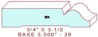Baseboard 3-1/2" - 39 Baseboard 3-1/2" - 39