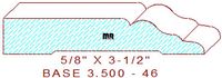 Baseboard 3-1/2" - 46