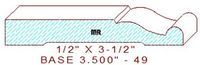 Baseboard 3-1/2" - 49