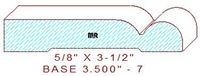 Baseboard 3-1/2" - 7 Baseboard 3-1/2" - 7
