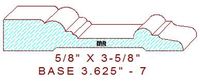 Baseboard 3-5/8" - 7 Baseboard 3-5/8" - 7