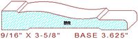 Baseboard 3-5/8" Baseboard 3-5/8"