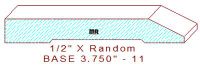 Baseboard 3-3/4" - 11 Baseboard 3-3/4" - 11