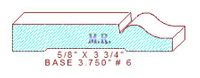 Baseboard 3-3/4" - 6 Baseboard 3-3/4" - 6