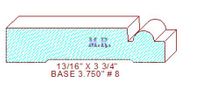 Baseboard 3-3/4" - 8