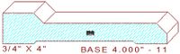 Baseboard 4" - 11 Baseboard 4" - 11