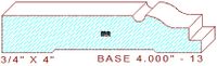 Baseboard 4" - 13