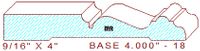 Baseboard 4" - 18 Baseboard 4" - 18