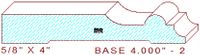 Baseboard 4" - 2 Baseboard 4" - 2