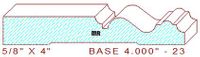 Baseboard 4" - 23