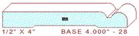 Baseboard 4" - 28 Baseboard 4" - 28