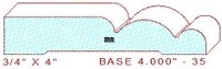 Baseboard 4" - 35 Baseboard 4" - 35