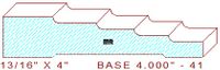 Baseboard 4" - 41