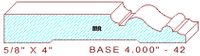 Baseboard 4" - 42