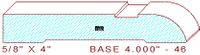 Baseboard 4" - 46 Baseboard 4" - 46
