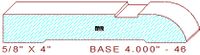 Baseboard 4" - 46