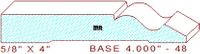Baseboard 4" - 48 Baseboard 4" - 48