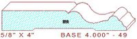 Baseboard 4" - 49 Baseboard 4" - 49