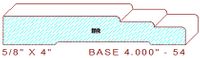 Baseboard 4" - 54 Baseboard 4" - 54