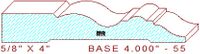 Baseboard 4" - 55 Baseboard 4" - 55