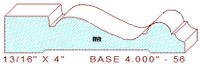 Baseboard 4" - 56 Baseboard 4" - 56
