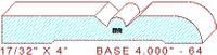 Baseboard 4" - 64 Baseboard 4" - 64