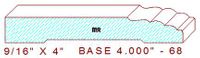 Baseboard 4" - 68