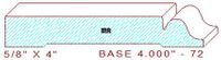 Baseboard 4" - 72 Baseboard 4" - 72