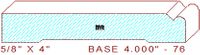 Baseboard 4" - 76 Baseboard 4" - 76