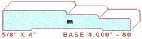 Baseboard 4" - 80