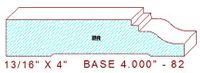 Baseboard 4" - 82 Baseboard 4" - 82