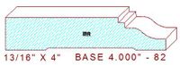 Baseboard 4" - 82