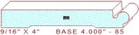 Baseboard 4" - 85 Baseboard 4" - 85