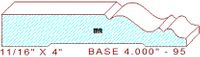Baseboard 4" - 95 Baseboard 4" - 95