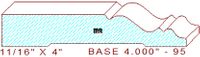 Baseboard 4" - 95