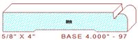 Baseboard 4" - 97 Baseboard 4" - 97