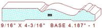Baseboard 4-3/16" - 1 Baseboard 4-3/16" - 1