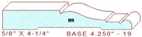 Baseboard 4-1/4" - 19 Baseboard 4-1/4" - 19