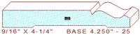 Baseboard 4-1/4" - 25